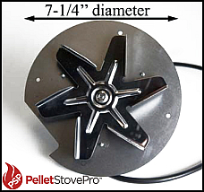 ALTAIR Pellet STOVE Combustion Blower 812-2510